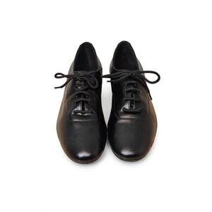 Capezio SD103 Dance Shoes Men 10M Black Like New Leather Sole Lace Up Oxford